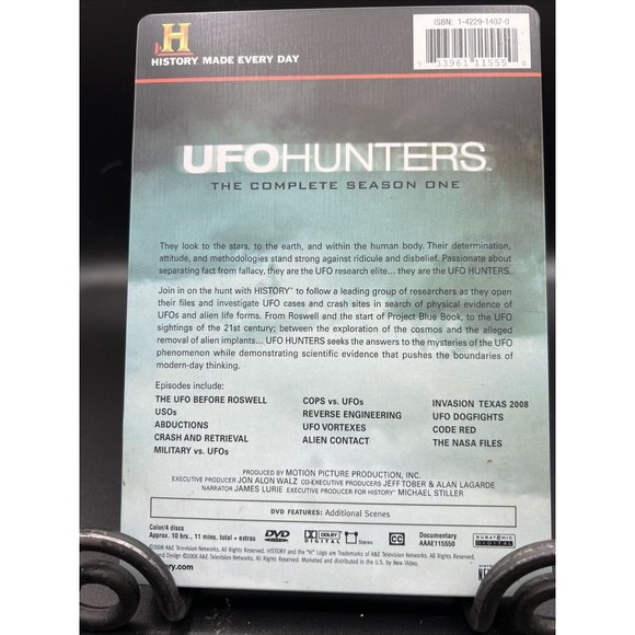 UFO Hunters - Season 1 (DVD, 2008, 4-Disc Set) - Picture 7 of 8